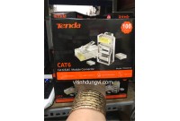 HẠT MẠNG RJ45 TENDA - CAT 6E mạ vàng